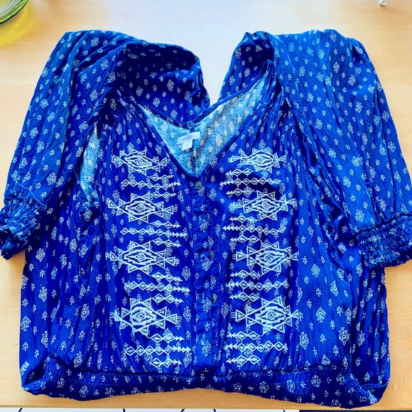 Comfy royal blue jumpsuit - Picture 5 of 6